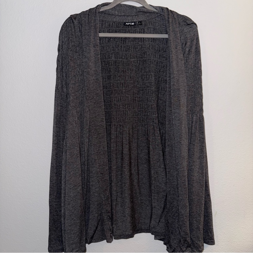 Apt. 9 Women's Charcoal Cardigan